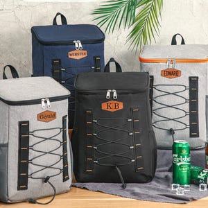 Personalized Groomsmen Cooler Backpack,Groomsmen Gift,Golf beer cooler,Hiking Cooler Backpack,Best Man Gift,Custom lunch cooler backpack