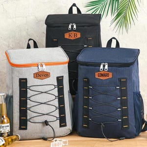 Personalized Groomsmen Cooler Backpack,Groomsmen Gift,Custom lunch cooler backpack,Golf beer cooler,Hiking Cooler Backpack,Best Man Gift