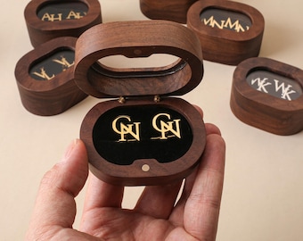 Personalized Groomsmen Cufflinks,Wedding Gift for Groom,Best Man Proposal,Custom Initial Cufflinks,Groomsmen Gifts,Custom Groomsmen Gifts