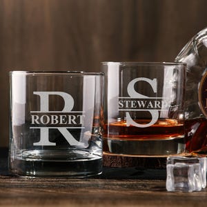 Vasos de whisky personalizados para padrinos de boda, regalo de propuesta de padrino, vasos de whisky vintage grabados, idea de regalo para padrinos de boda, regalo para padrino de boda