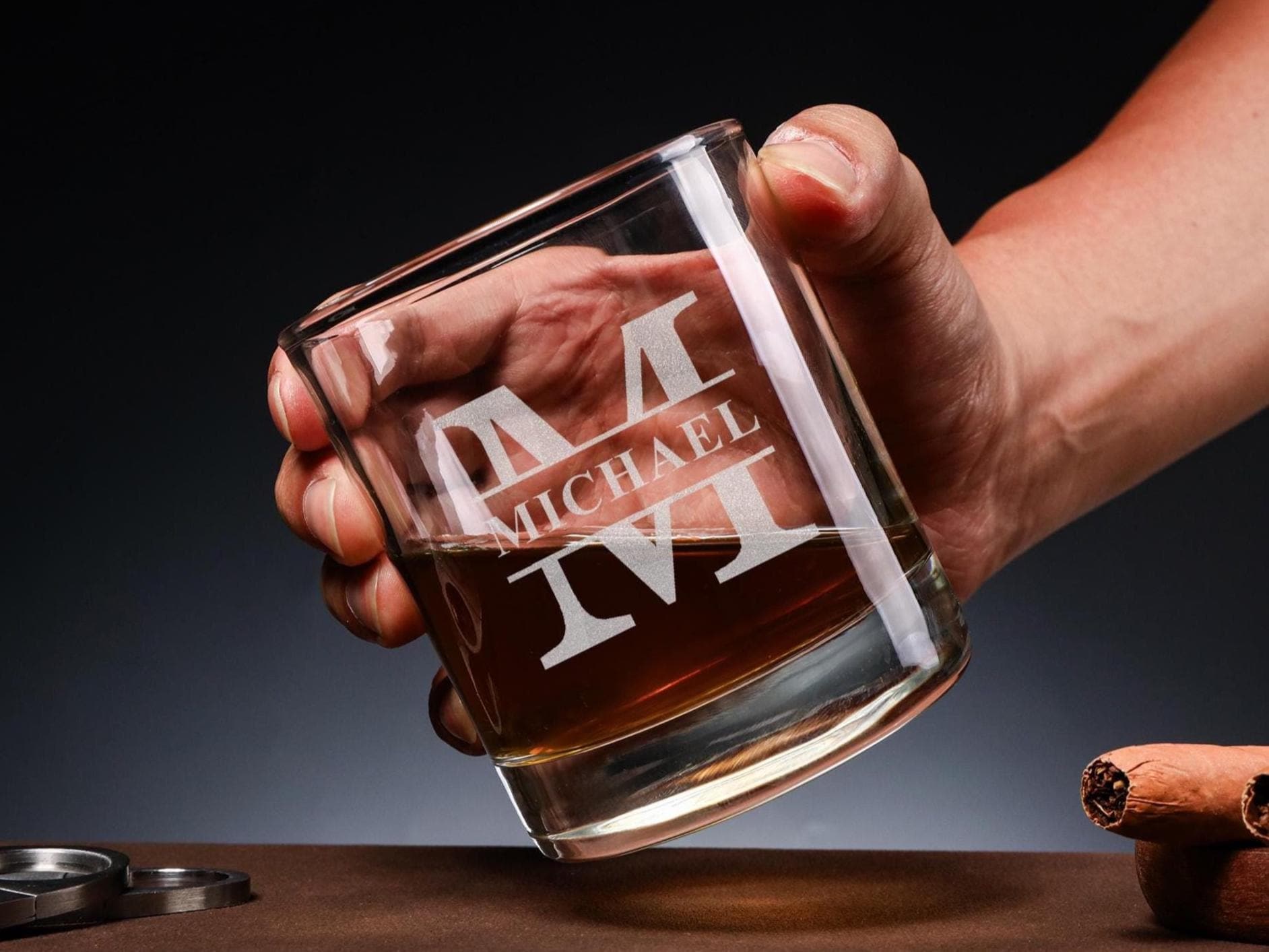 Personalized groomsmen whiskey glasses,Groomsmen proposal gift,Vintage engraved whiskey glasses,Groomsmen gift idea,Best Man gift