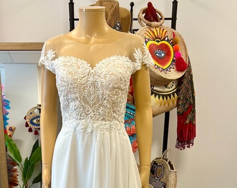 Boho Dress, Boho wedding dress, Wedding dress, Bride dress, Vestido de novia bohemio, Wedding bohemian dress, White dress, Nupcial dress