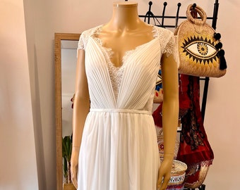 Boho Dress, Boho wedding dress, Wedding dress, Bride dress, Vestido de novia bohemio, Wedding bohemian dress, White dress, Nupcial dress