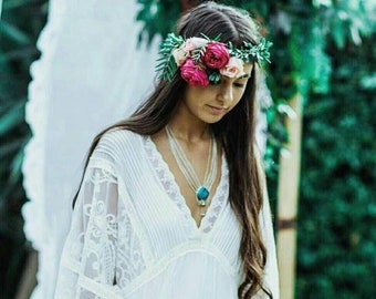 Boho dress, Wedding boho dress, Wedding dress, Boho wedding dress, Vestido de novia boho, Vestido de novia bohemio, Wedding boho beach.