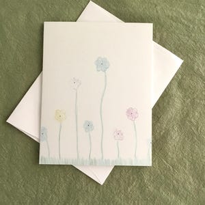 Handmade Flower Card