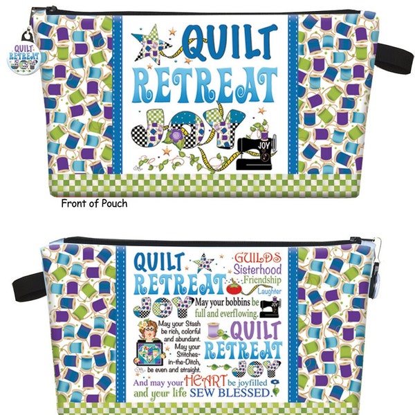 Quilt Retreat JOY Printed Pouch Kit.  #PK18