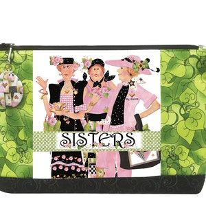 Three Sisters Zippered Pouch SET