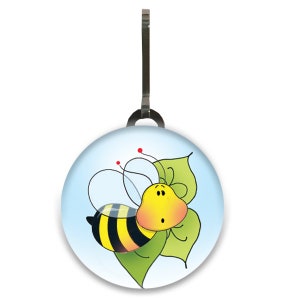 Blessing Will of God 6 square, 10.5 square Fabric Art Panels and More Bee Zipper Charm