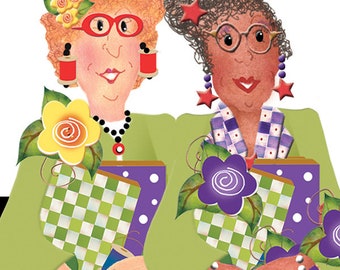 Magnet - Quilting Sisters Forever - Hope and Harmony