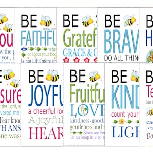 Scripture and Inspirational Fabric Panel Collection - 12 - 6" designs