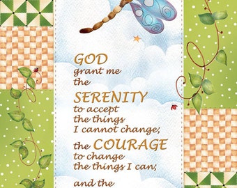 Greeting Card - Serenity Prayer