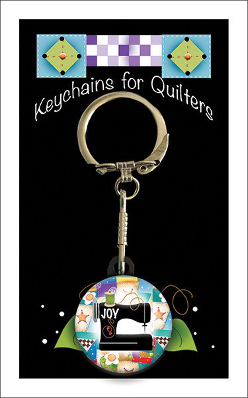 KC2 Keychain with Joy Sewing Machine