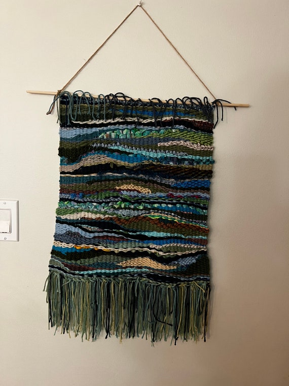 CUSTOM Woven Wall Hanging Tapestry Design Your Own Choose Colors 16 X 18 Weaving Textile Home Decor Holiday Gift Unique Etsy