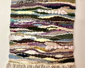 CUSTOM woven wall hanging tapestry design your own choose colors 16 x 18 weaving textile home decor holiday gift unique