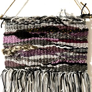 Woven wall hanging home decor tapestry handmade weaving wall art loom weave fiber art textile boho free shipping