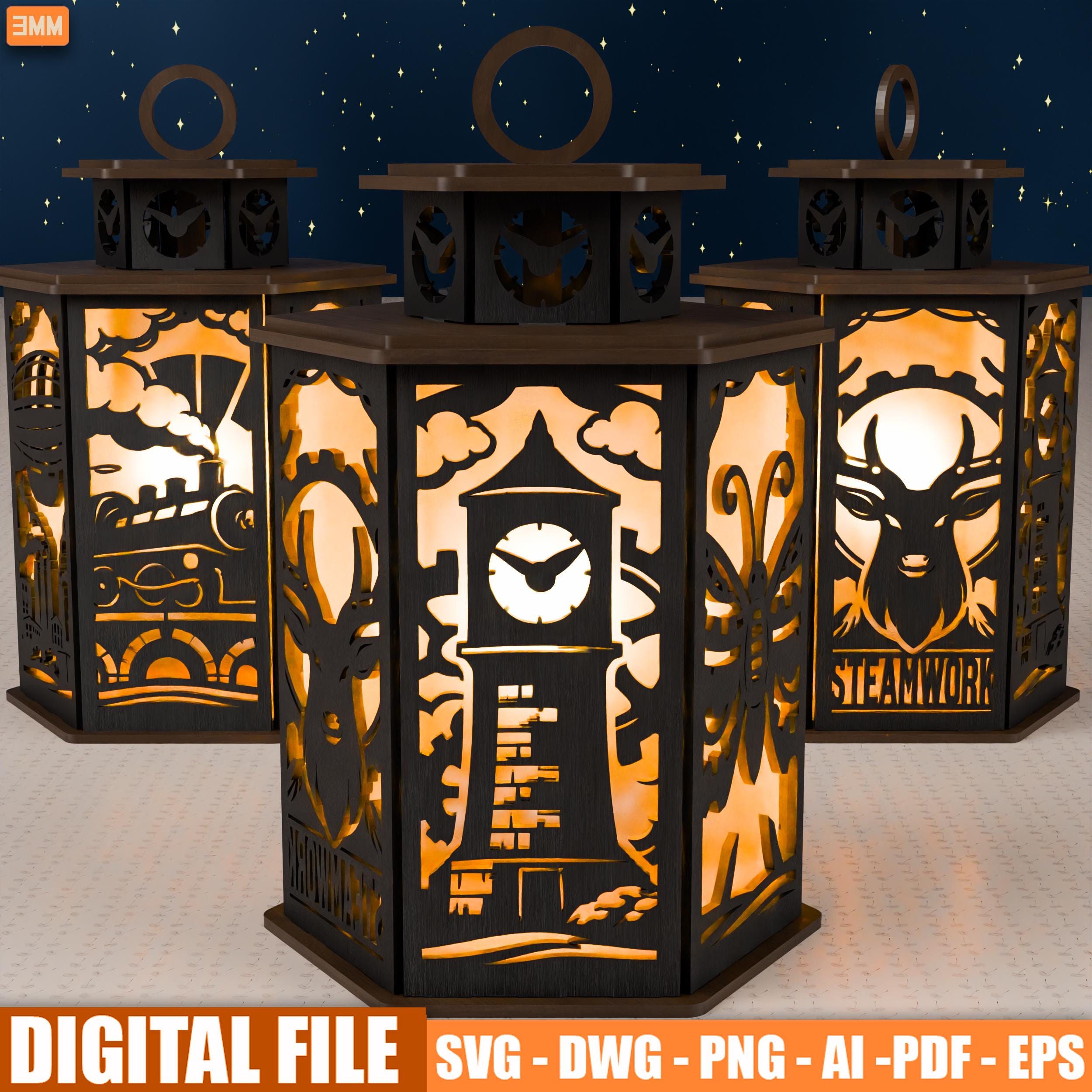 Steampunk lantern - Etsy 日本