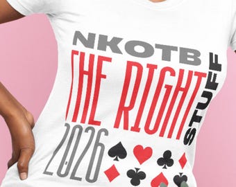 NKOTB New Kids on the Block inspired PNG download for crafts art dtf sublimation laser cut file The right stuff Vegas residency 2026