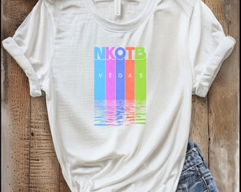 NKOTB Inspired Transparent PNG, The Right Stuff Residency, New Kids on the Block, Vegas Design, Digital Download diy crafts sublimation DTF
