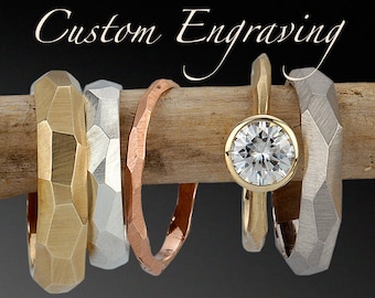Custom Engraving for Wedding Ring