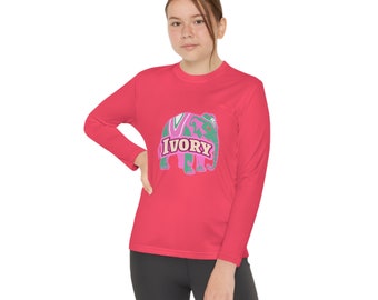 Ivory Youth Unisex Long Sleeve Competitor Tee Paris collection
