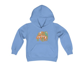 Ivory Youth Heavy Blend Hooded Sweatshirt