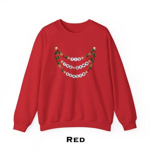 Tis the Damn Season -- Christmas Holiday Sweatshirt -- Oversized Sweatshirt