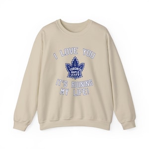 Toronto Maple Leafs Hockey - It's Ruining My Life - Taylor Sweatshirt - Unhinged - Unisex übergroßes Sweatshirt