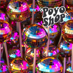 3DFancy 3D décoration de fête boules disco sucettes numérique motif sans couture nappe décoration anniversaire célébrations cadeau