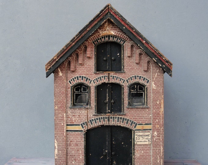 Antique Dollhouse, Amsterdam Warehouse, Exact Model of Real Amsterdam