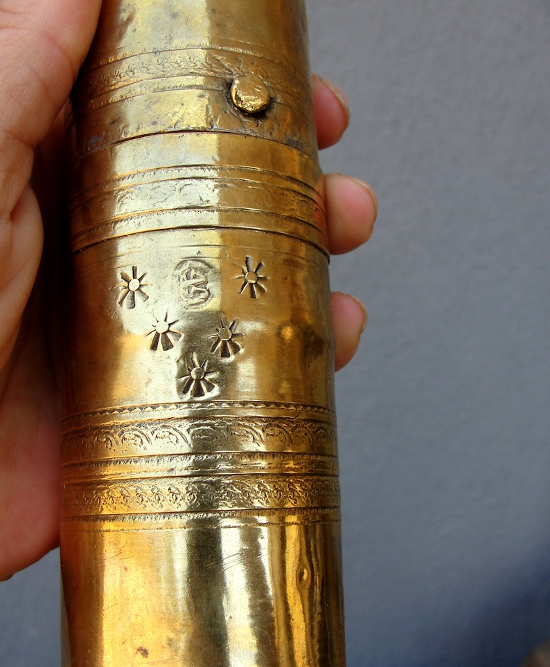 Vintage Turkish Coffee Grinder Ottoman Empire Brass Coffee Etsy