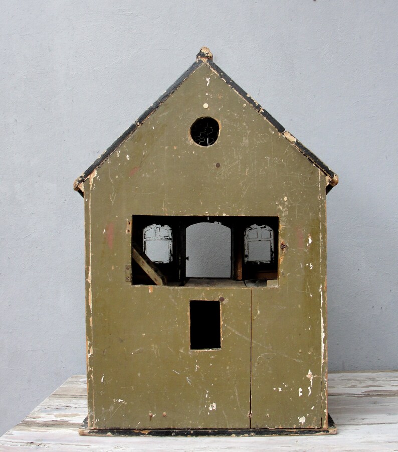 Antique Dollhouse Amsterdam Warehouse Exact model of real Etsy