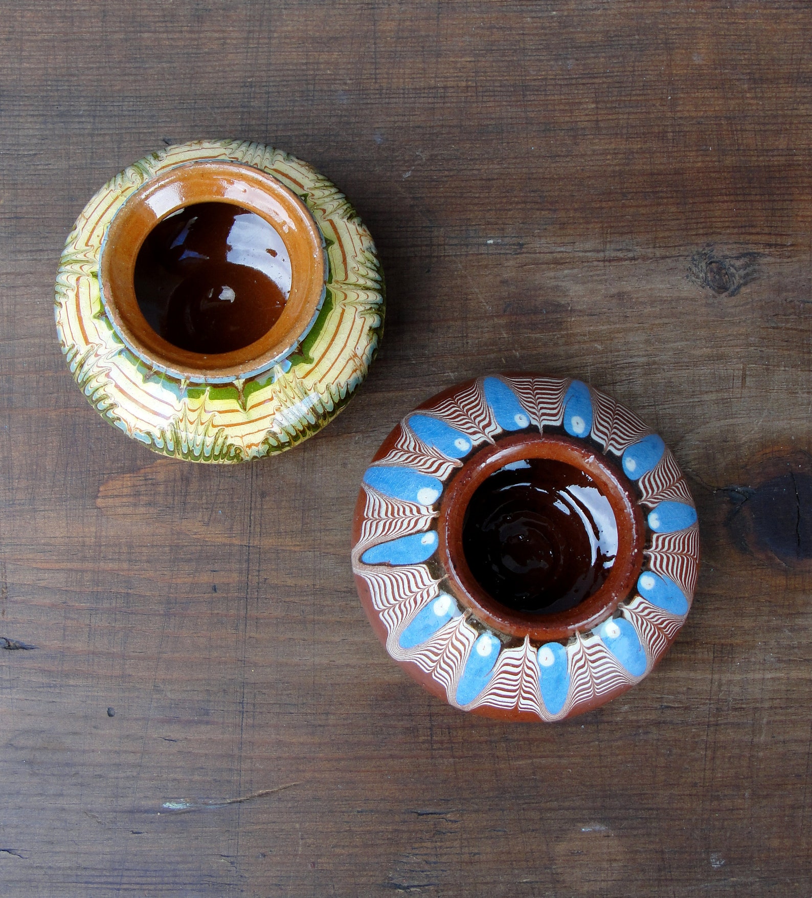 Vintage Earthware Planters Plant Pots Vases Handmade - Etsy