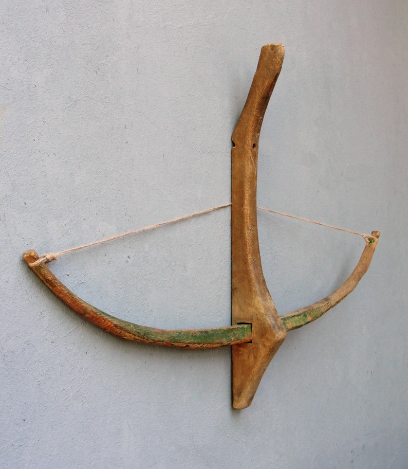 Archery Bow Antique Primitive Archery Bow Hand carved Bow Etsy