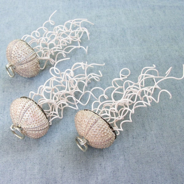 Oh Jellyfish, Jellyfish... Sea urchin Ornaments set of 3