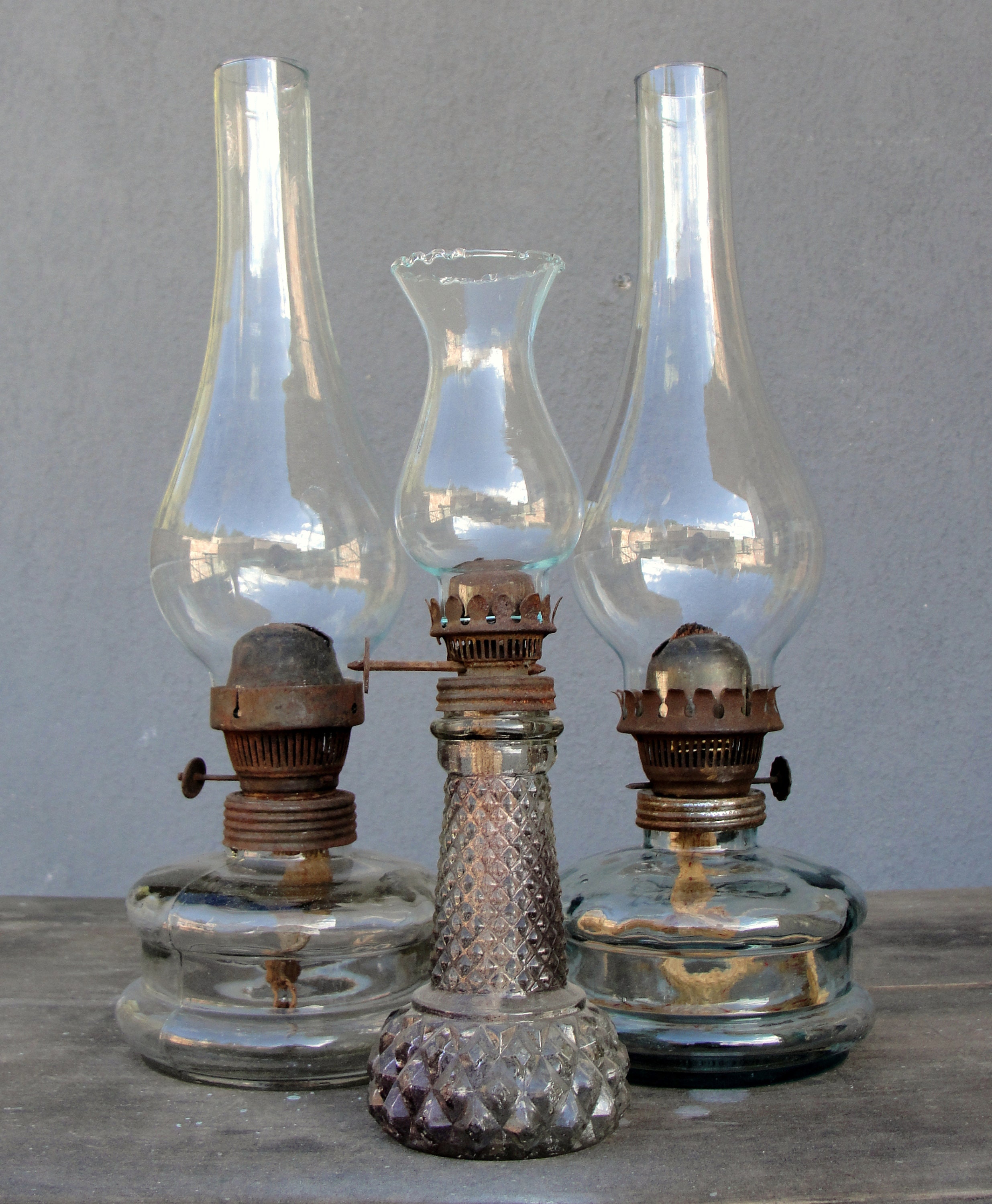 Lampe à huile vintage - Comptoir des Lampes