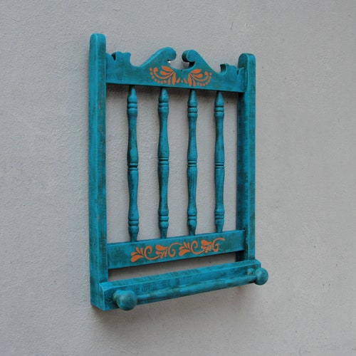 Rustic Towel Rack, Vintage shops Wood, Organizer Rack, Jewelry Rack, Belts and Scarves Rack, Towel Holder, Rustic Home Decor
