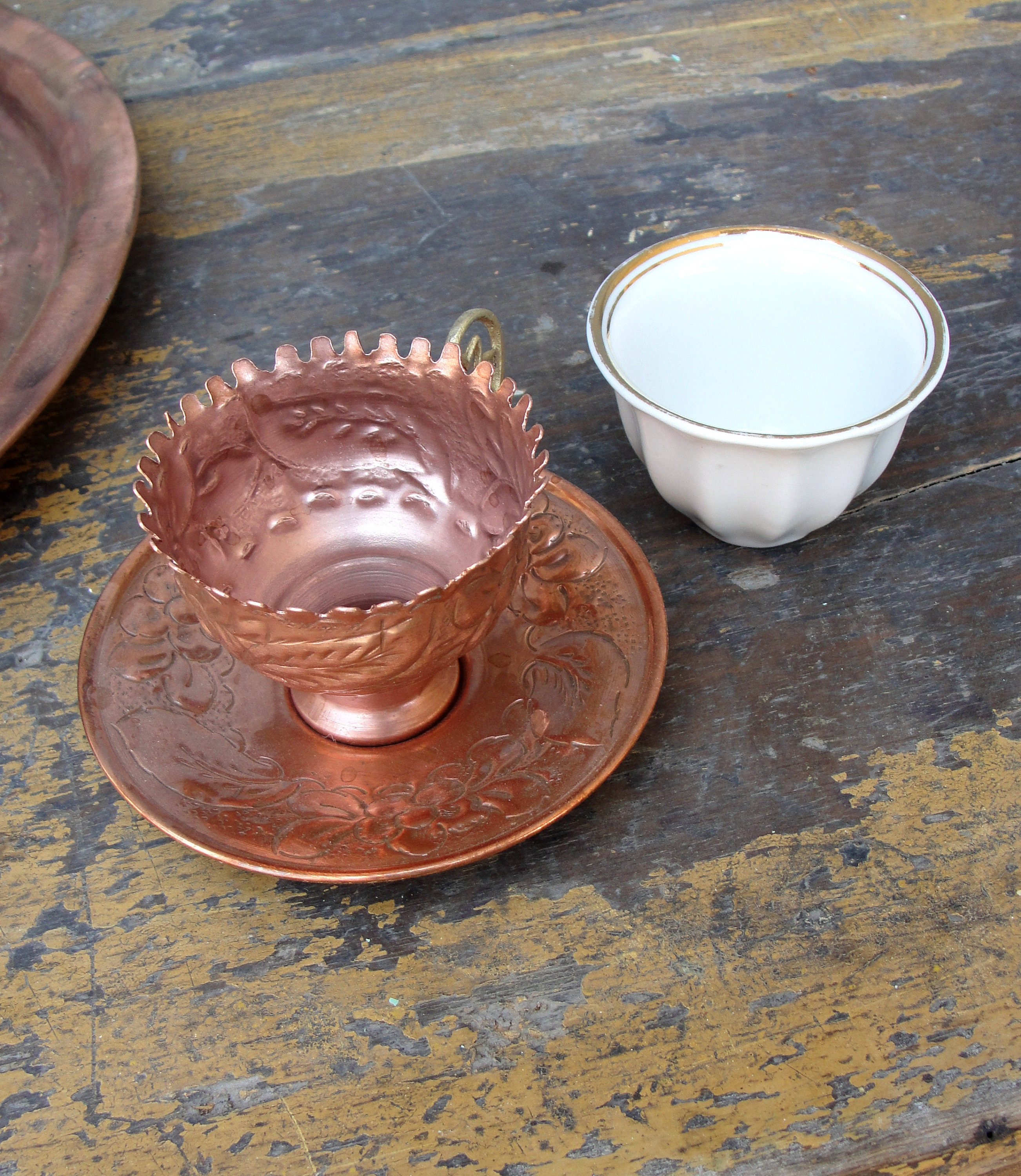 茶色の陶器の壺 壺 | 古物屋 壱両