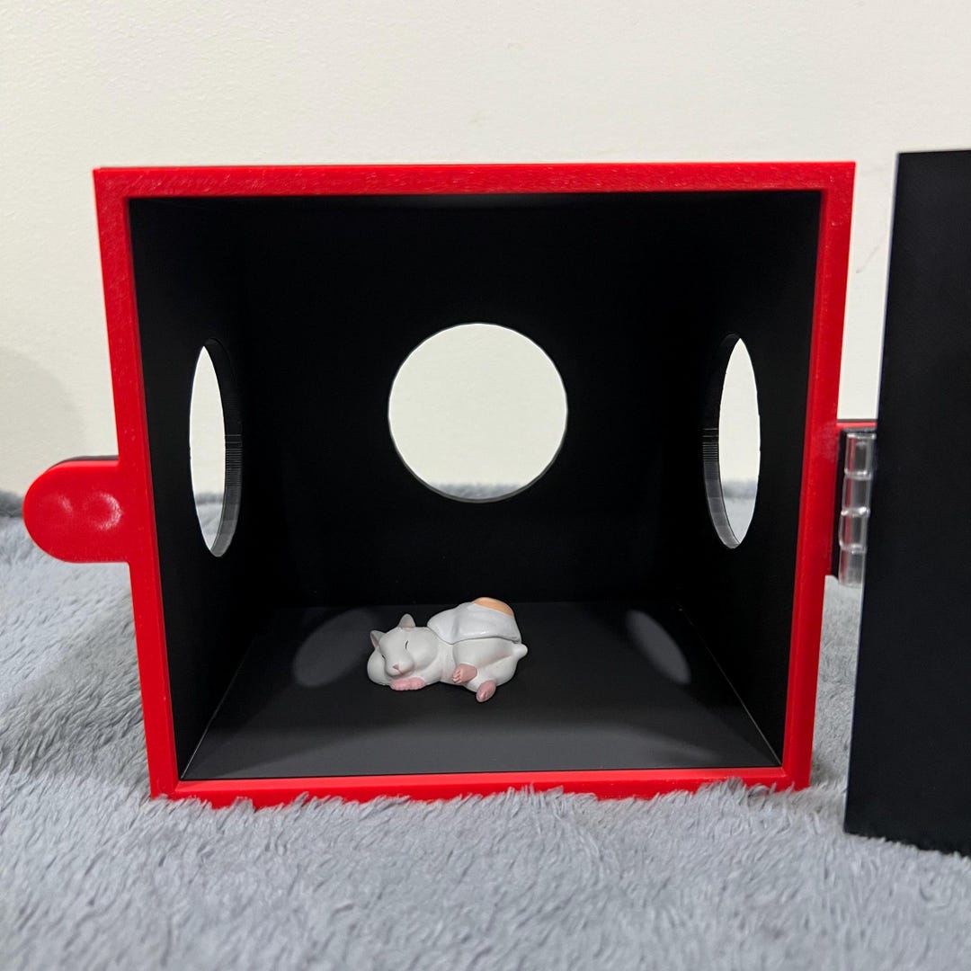 Hamster Hideout Magnetic Door 3D Printed - Etsy - Hamster Safe Door Mechanism