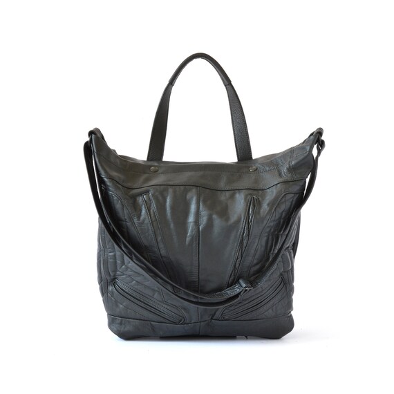 oversized black bag