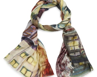 Heather Austrain Merino Wool Scarf