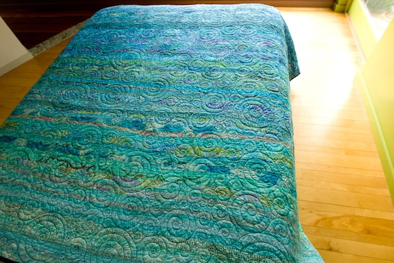 Oceanic Dreams King Size Quilt - Made to Order