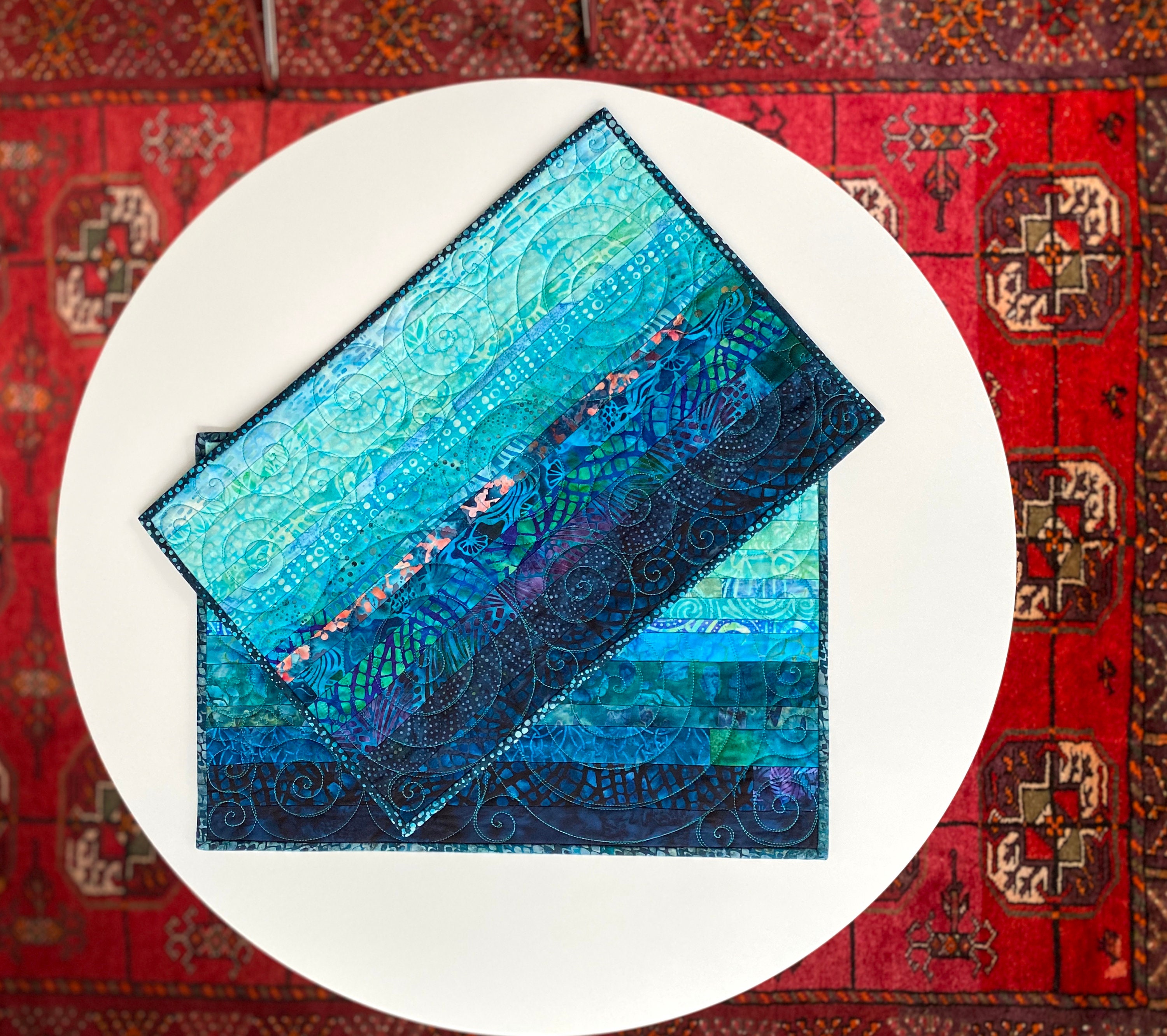 Oceanic Dreams Quilted Placemats 0016