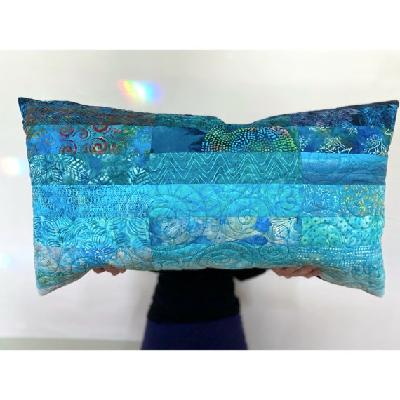 Ocean Rains King Size Pillow Shams - Made to Order