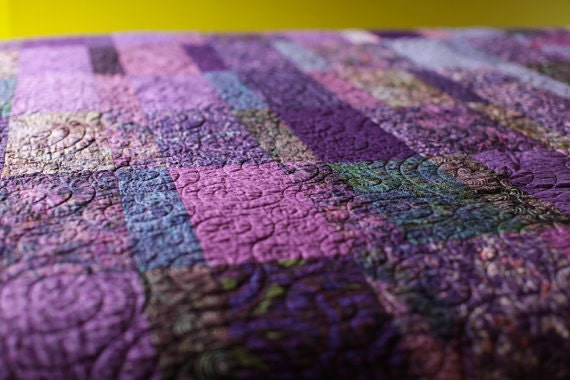 purple quilt