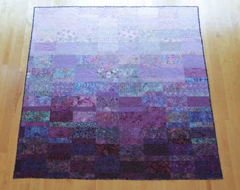 Purple Queen Size Quilt - Made to Order