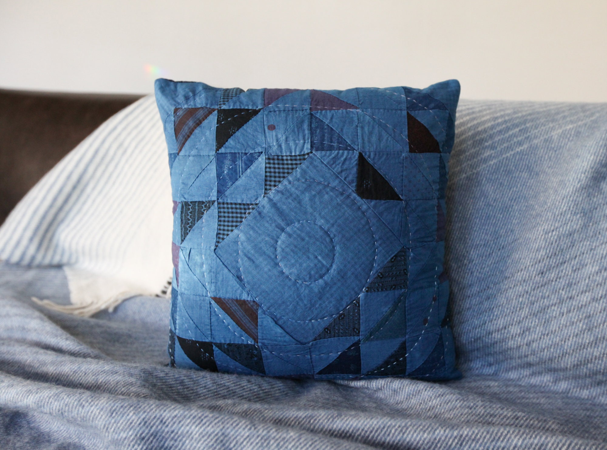 Indigo shop pillow insert