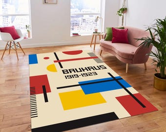 バウハウス、1923年バウハウス・ジュリ・ラグ、バウハウス・ラグ、抽象