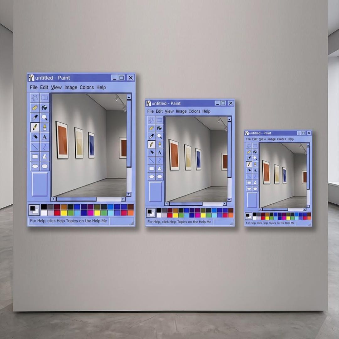 Paint Window Mirror