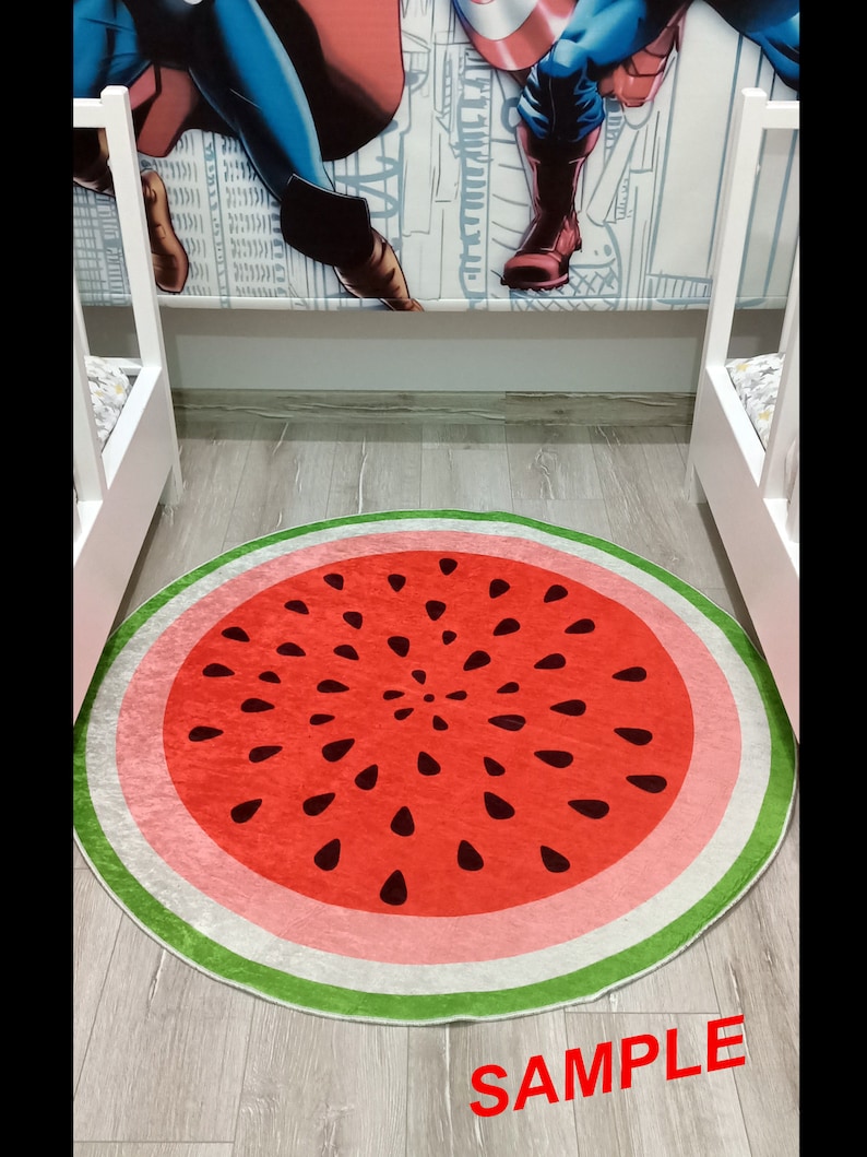 Cartoon Rug,Mickey Mouse Rug,Kids Room Rug, Gift for Kids,Nursery Rug, Game Mat,Baby Room Decor, Newborn Gift, Animal Rug,Personalized Rug image 5