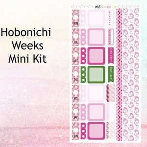 Mother&#39;s Day Hobonichi Weeks Planner Stickers